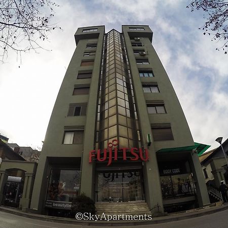 Sky Apartments Тирана Екстериор снимка