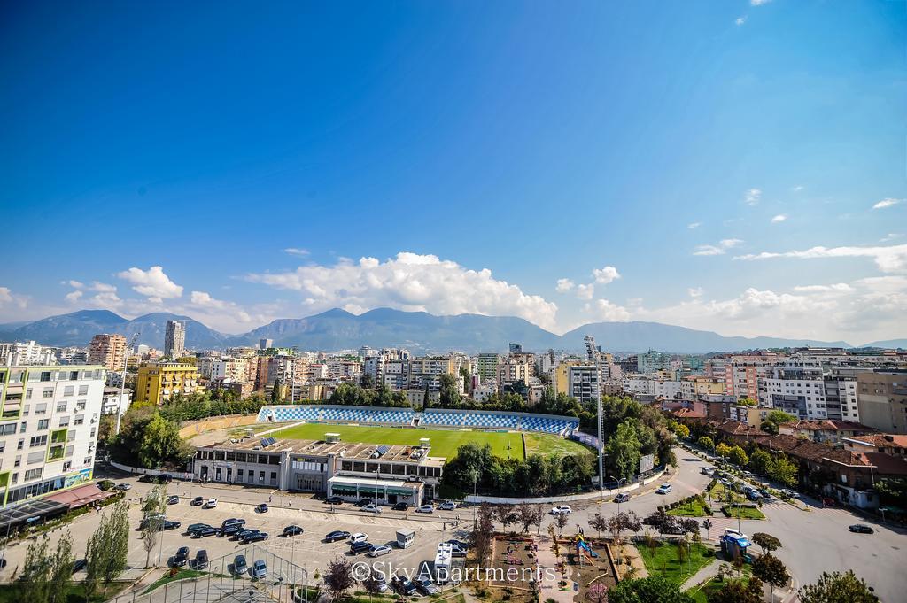 Sky Apartments Тирана Екстериор снимка